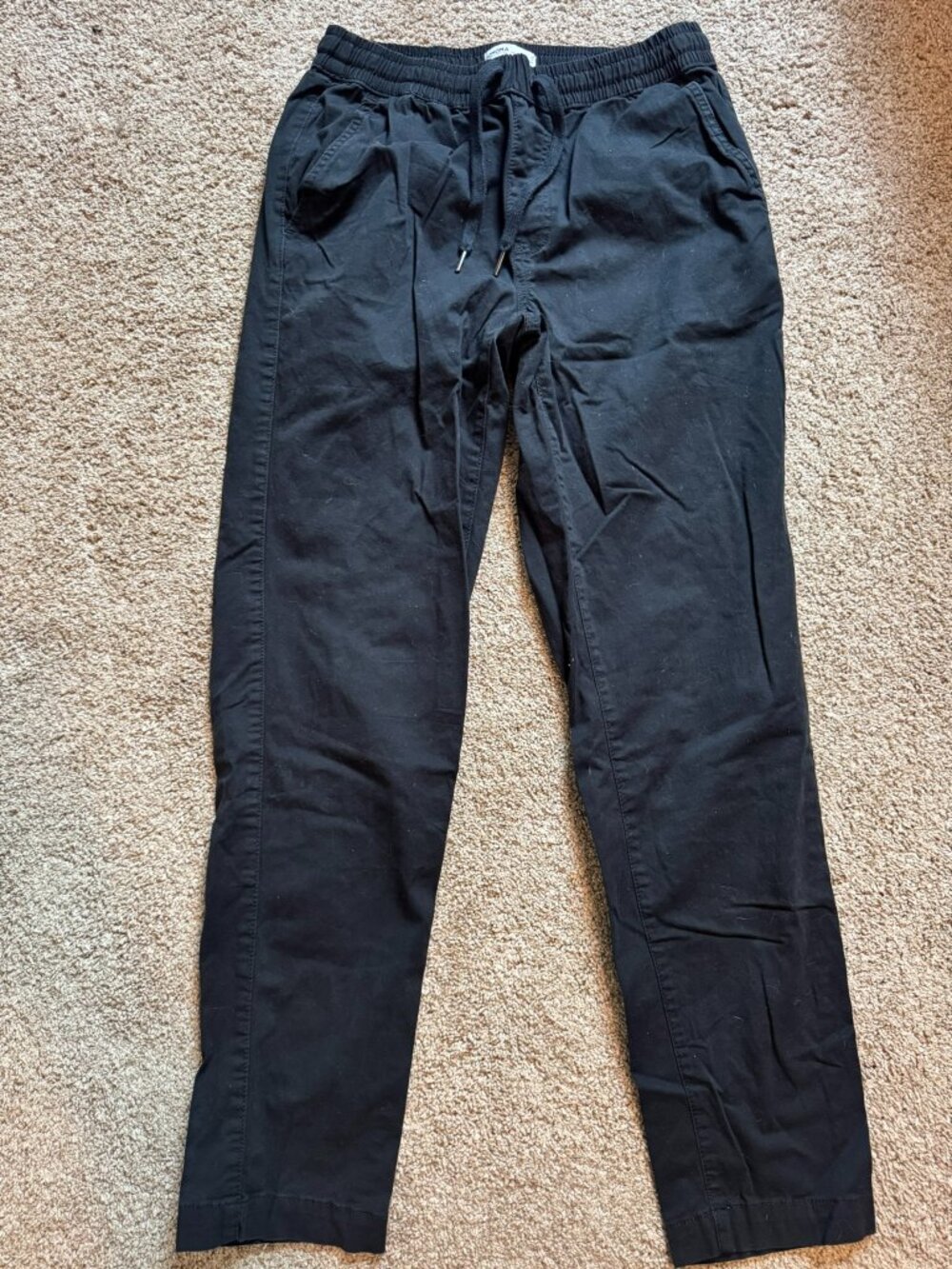 Sonoma Black Everyday Pull-On Men's Pants